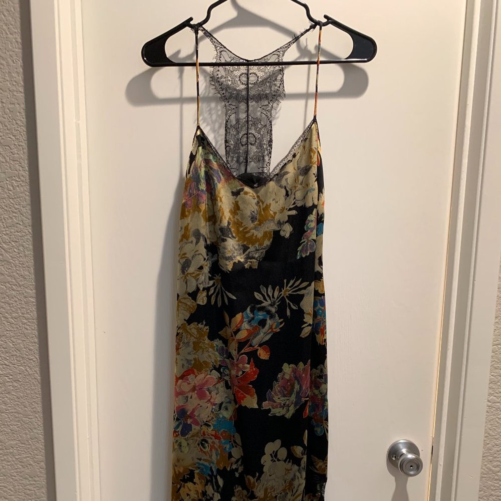 Satin Lace Beautiful Zara Dress